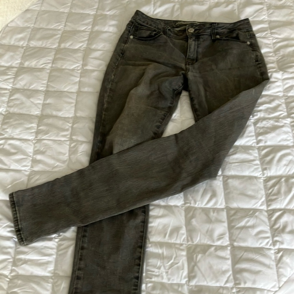 Charcoal gray skinny Jean from American Eagle